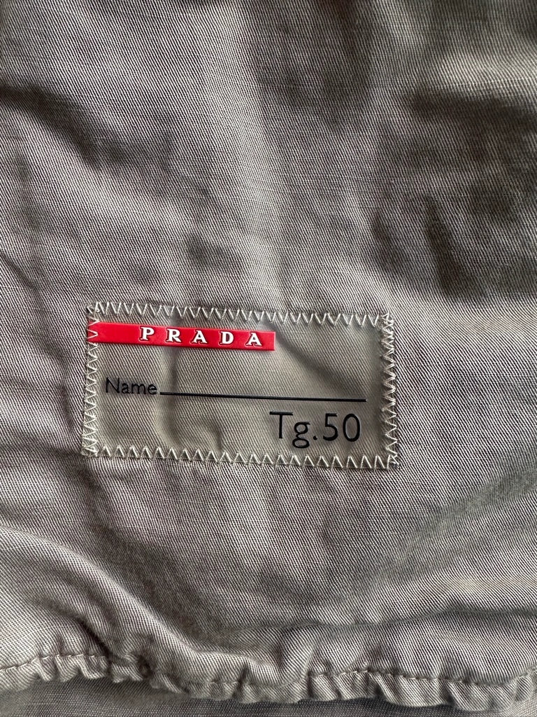 PRADA LINEA ROSSA - 2000s DECONSTRUCTED LIGHT JACKET
