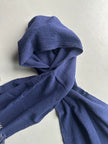 1980s CRINKLED LONG SCARF