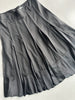 MARELLA - 2000s PANELED PLEATED LONG PINSTRIPED SKIRT