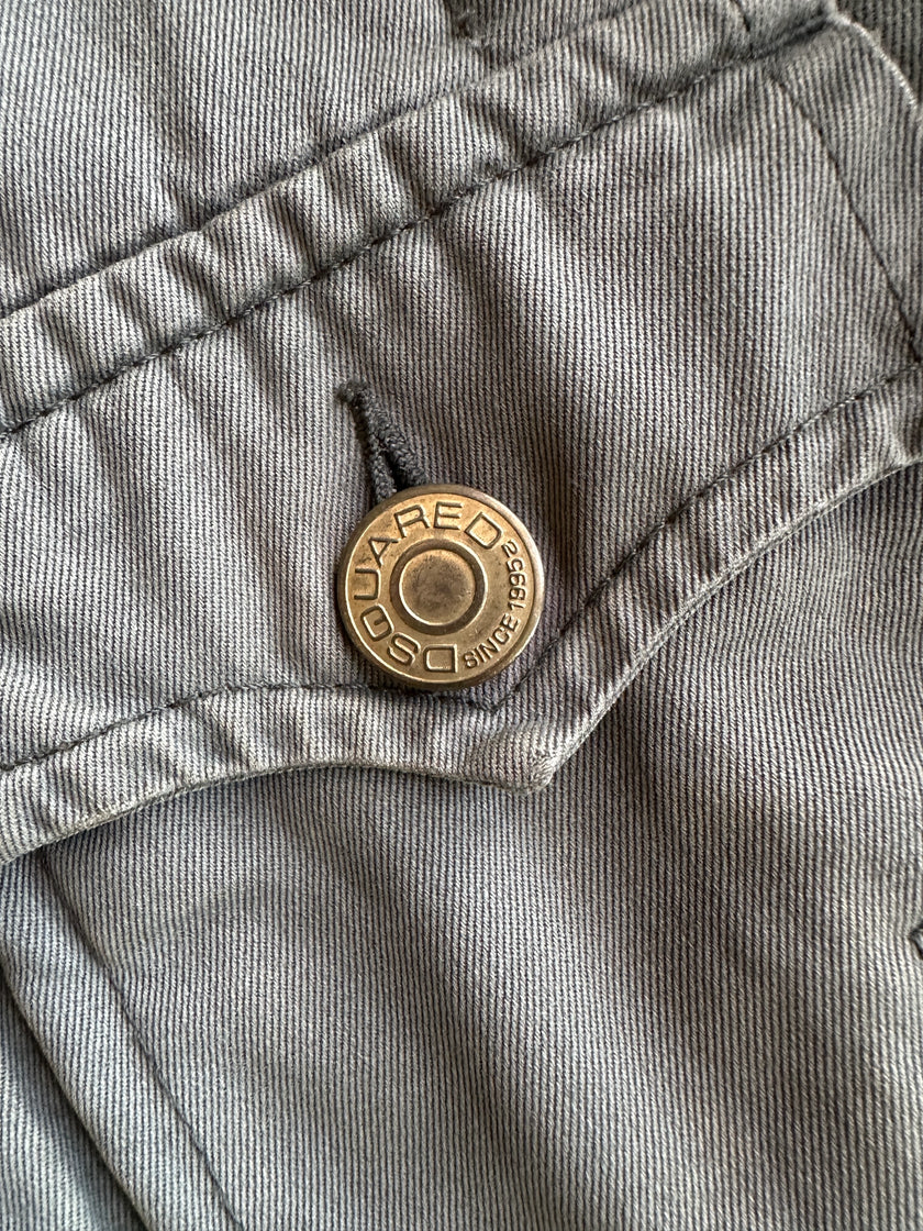 DSQUARED2 - 2000s STRAIGHT FIT CARGO JACKET