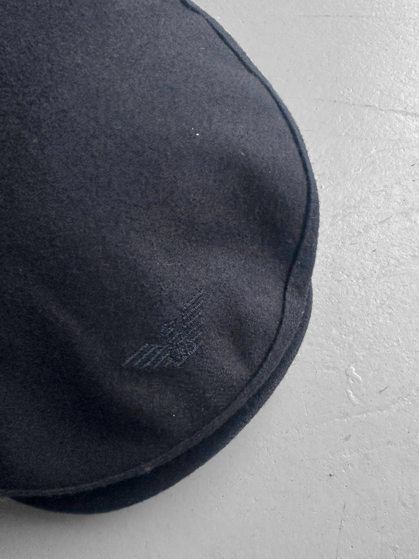 GIORGIO ARMANI - 1980s WOOL FLAT CAP