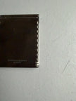 KATHARINE HAMNETT - 1990s LEATHER WALLET WITH STITCHING DETAILS