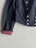 ARMANI JEANS - 1980s CROP FIT MAJORETTE WOOL JACKET