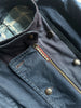 MARITHÉ + FRANÇOIS GIRBAUD - F/W 2003 DOUBLE BREASTED DENIM JACKET WITH WOOL PANEL