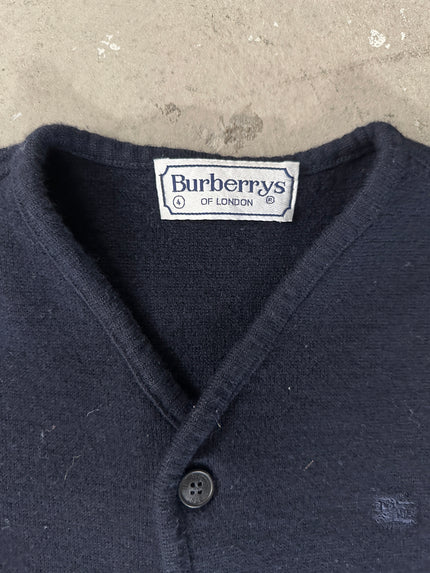 BURBERRYS- 1980s KNIT GILET