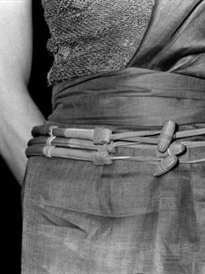 GIORGIO ARMANI 1977 LEATHER BELT