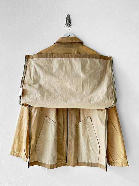 DOLCE & GABBANA - circa 1996/1999 TECHNICAL JACKET WITH SIDE ZIP DETAILS