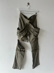 GAETANO NAVARRA - S/S 2004 2 IN 1 TROUSERS SHORTS WITH ZIP DETAILS