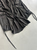 FRENCH LABEL early 2000s PANELED ASYMMETRIC MAXI SKIRT
