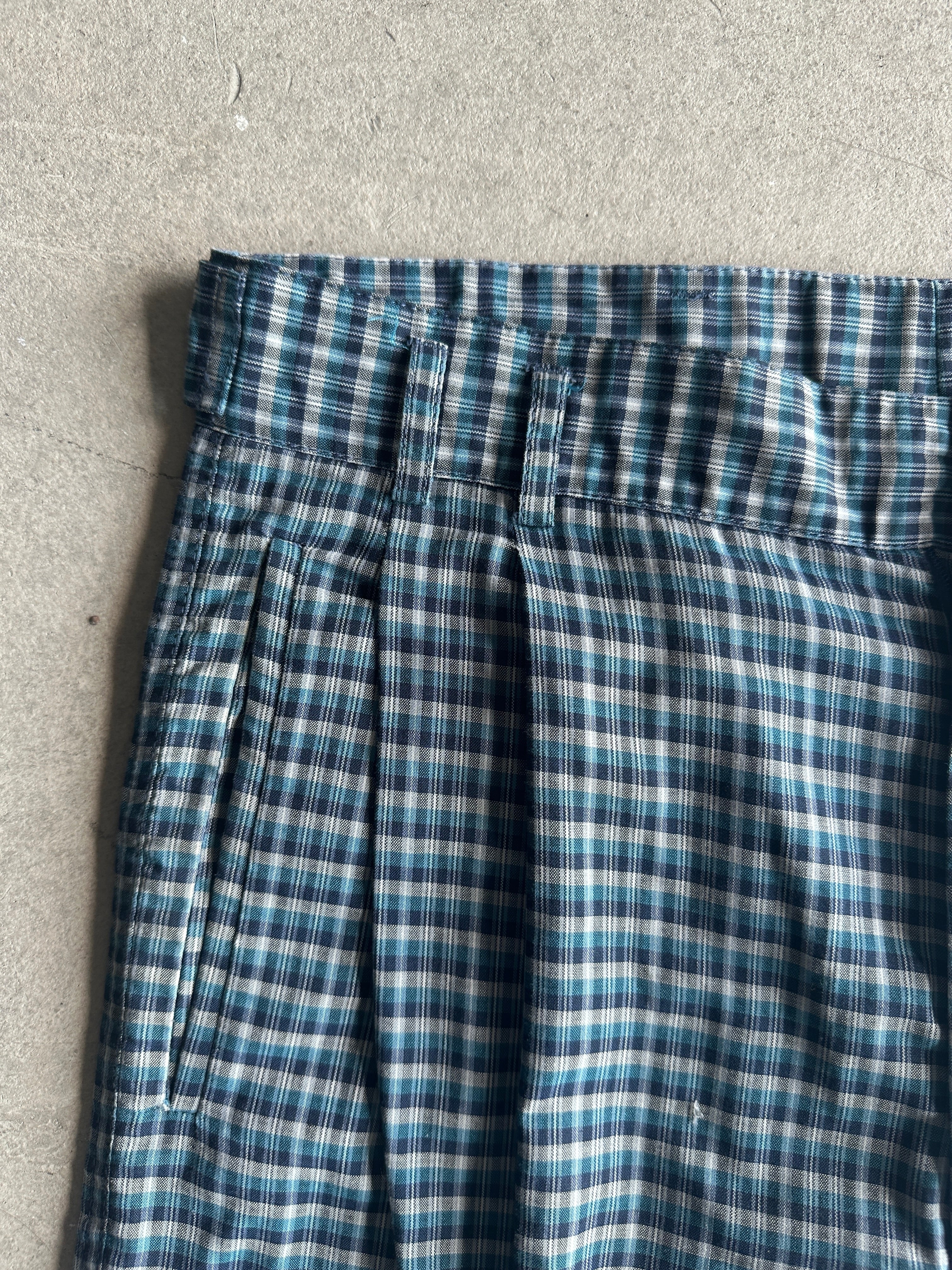 ERMENEGILDO ZEGNA - 1980s FRONT PLEATS TAILORED TROUSERS