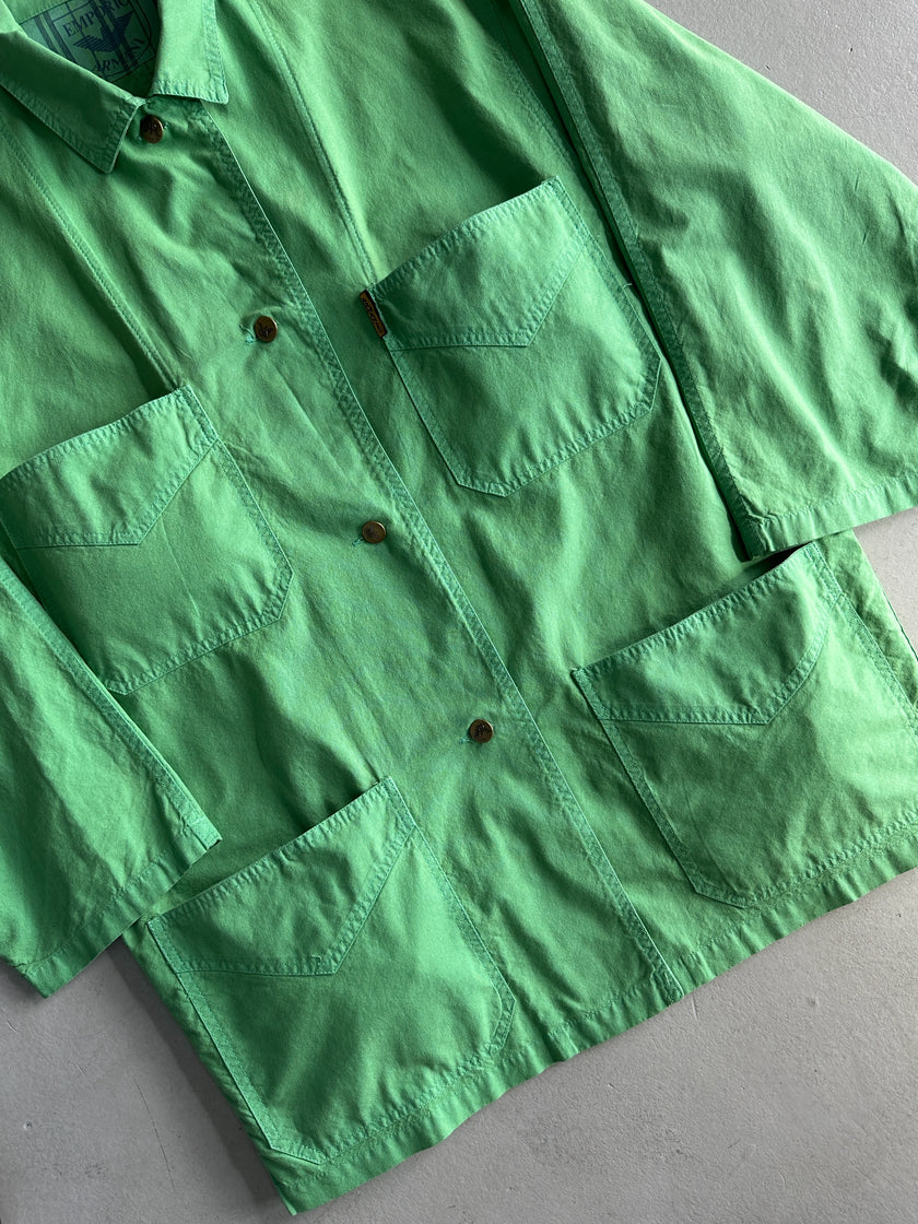 EMPORIO ARMANI - 1980s OVERSIZED POCKET SHACKET WITH CROPPED SLEEVE