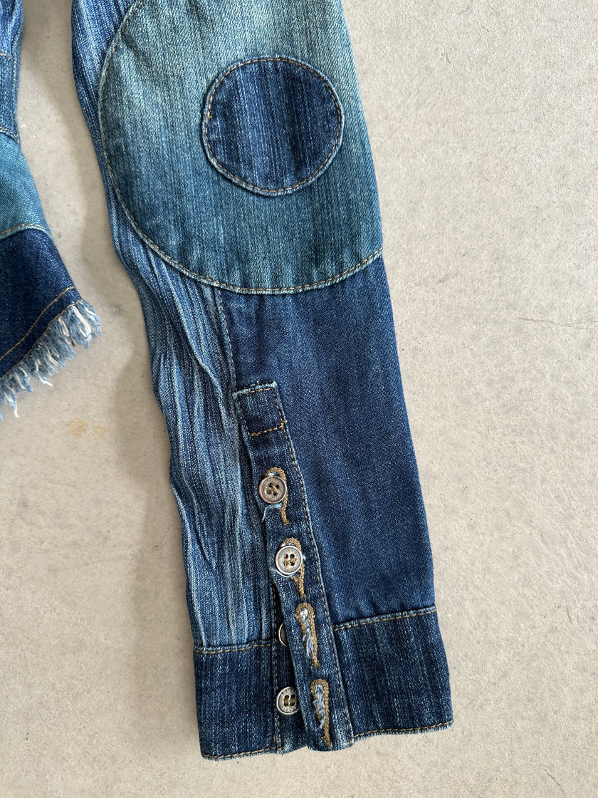 ARMANI JEANS - 2000s INDIGO SERIES 006 DENIM JACKET