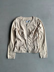 ARMANI EXCHANGE - 1990s TWO WAY ZIP LIGHT JACKET