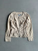 ARMANI EXCHANGE - 1990s TWO WAY ZIP LIGHT JACKET