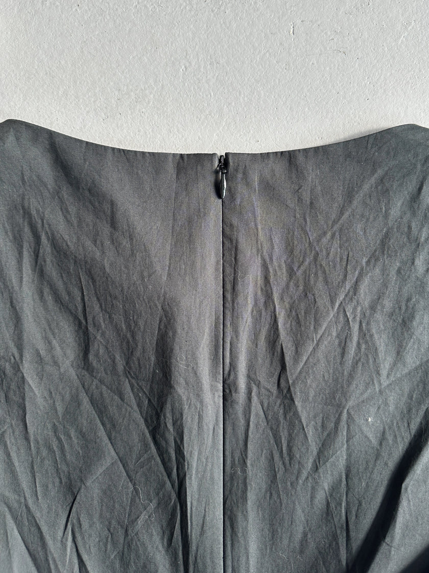 VIVIENNE WESTWOOD RED LABEL - 2000s ASYMMETRICAL ARCHITECTURAL DRESS