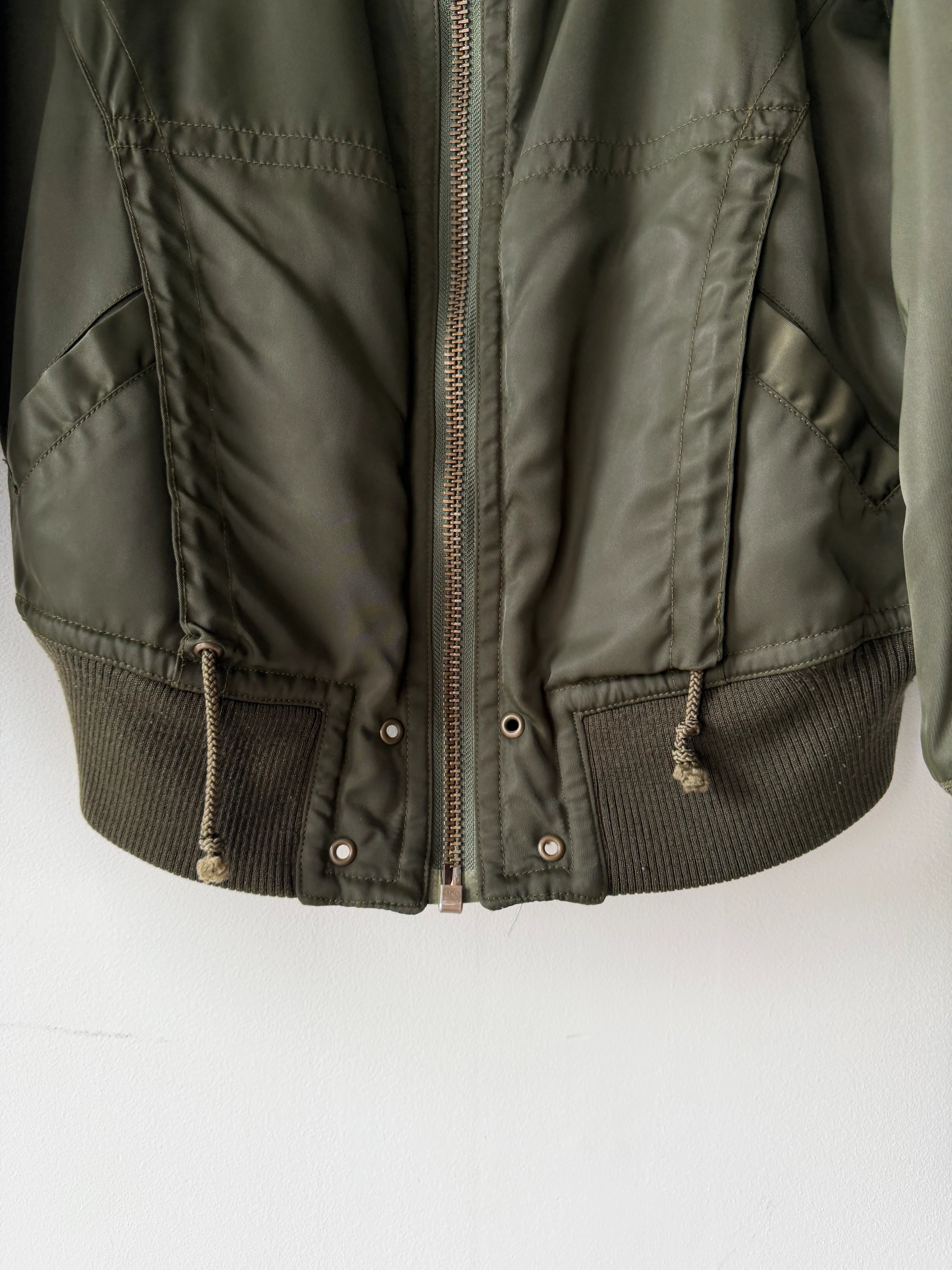 ISSEY MIYAKE HAI - 1980s NYLON BOMBER JACKET
