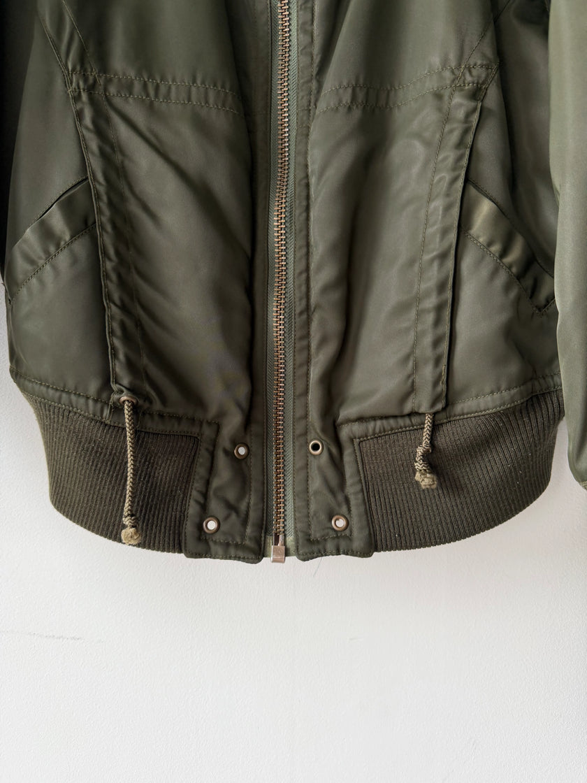 ISSEY MIYAKE HAI - 1980s NYLON BOMBER JACKET