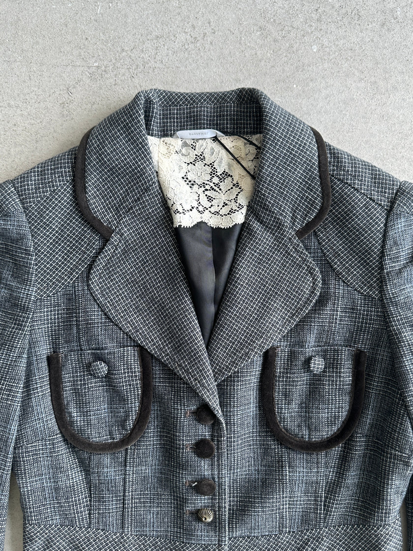 STEFANEL- STRAIGHT FIT BLAZER