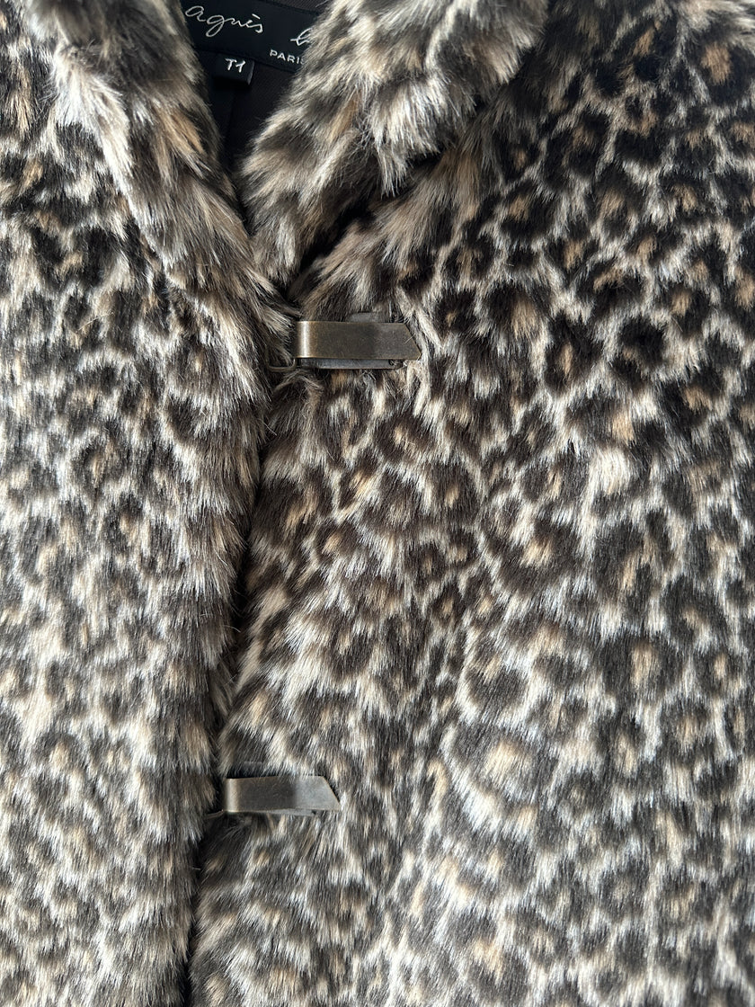 AGNÈS B. - 2000s FAUX FUR JACKET