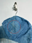 MARITHÉ + FRANÇOIS GIRBAUD - 1990s STONE WASHED HOODED DENIM SHACKET
