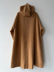 EMPORIO ARMANI - 1980s HOODED LONG CAPE COAT