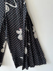 LOEWE - S/S 2018 POLKA DOT CULOTTES TROUSERS WITH SIDE PLEATS