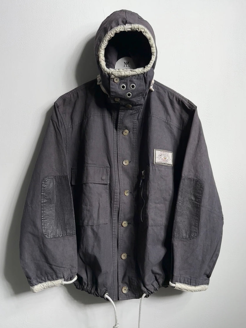 ARMANI JEANS - 1990s GUNNER SMOCK COTTON JACKET