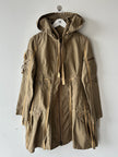 MARITHÉ + FRANÇOIS GIRBAUD - 2000s COTTON PARKA WOTH BONDAGE DETAILS