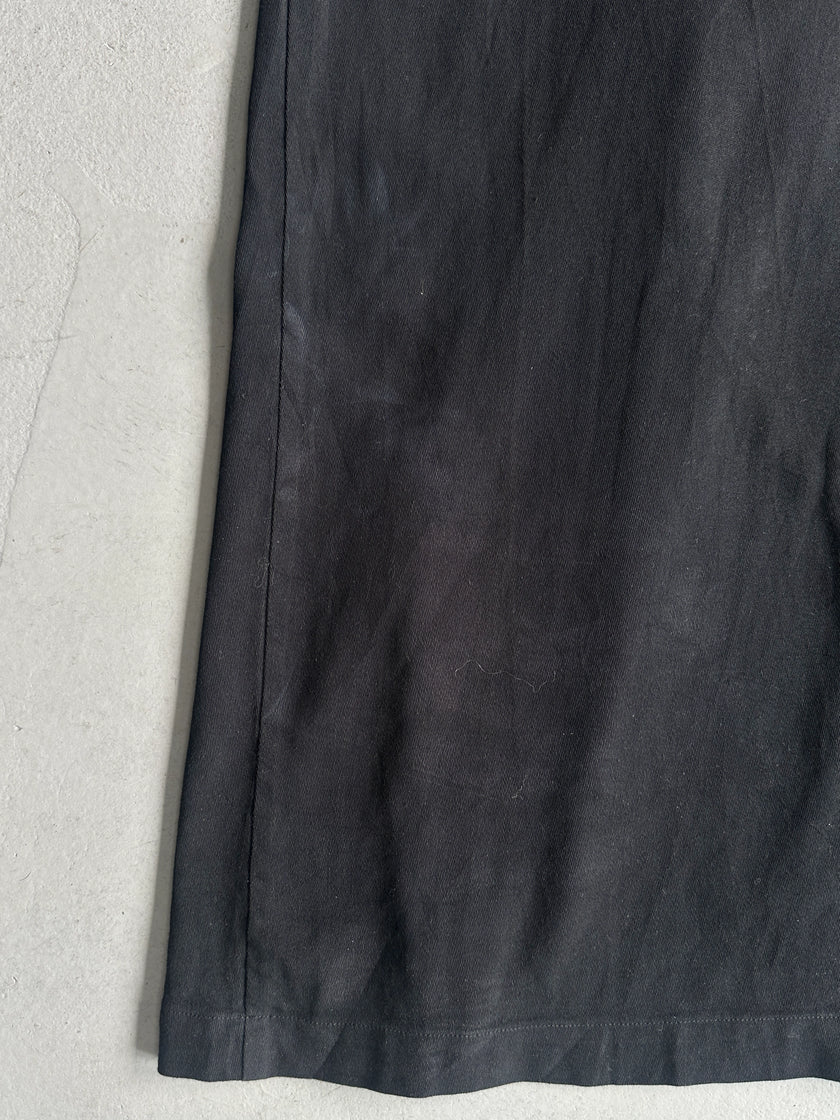 COMME DES GARÇONS TRICOT - 2000s COLLARED MAXI DRESS