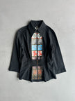 JUST CAVALLI - S/S 2005 CORSET STYLE SHIRT