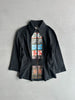 JUST CAVALLI - S/S 2005 CORSET STYLE SHIRT