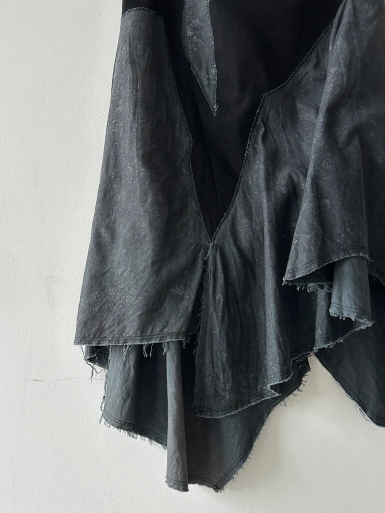 ISSEY MIYAKE - A/W 2005 ASYMMETRICAL PANELED SKIRT