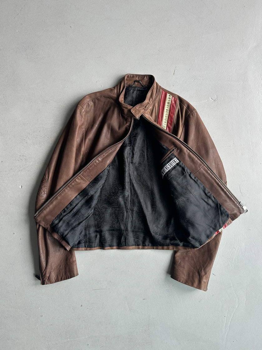 BIKKEMBERGS - 2000s LEATHER BIKER JACKET