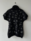 DANIELE ALESSANDRINI - 2000s FUZZY KNIT LONG VEST TOP