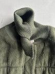 ALVIERO MARTINI - F/W 2009 BOMBER JACKET WITH ELONGATED RIBBED CUFFS