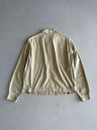 COMME DES GARÇONS - 2000s STRIPED FRONT LIGHT ZIPPED JACKET