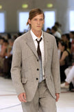 ISSEY MIYAKE - S/S 2005 KNOT FRONT PANEL LONG SLEEVE SHIRT
