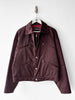VERSACE JEANS by GIANNI VERSACE - 1990s LAYERED FRONT STRUCTURED JACKET