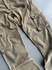 1990s WIDE LEG CORDUROY PANELS CARGO TROUSERS
