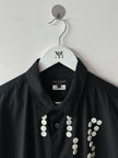 COMME DES GARÇONS HOMME - F/W 2024 LONG SHIRT WITH BUTTON EMBELLISHMENTS