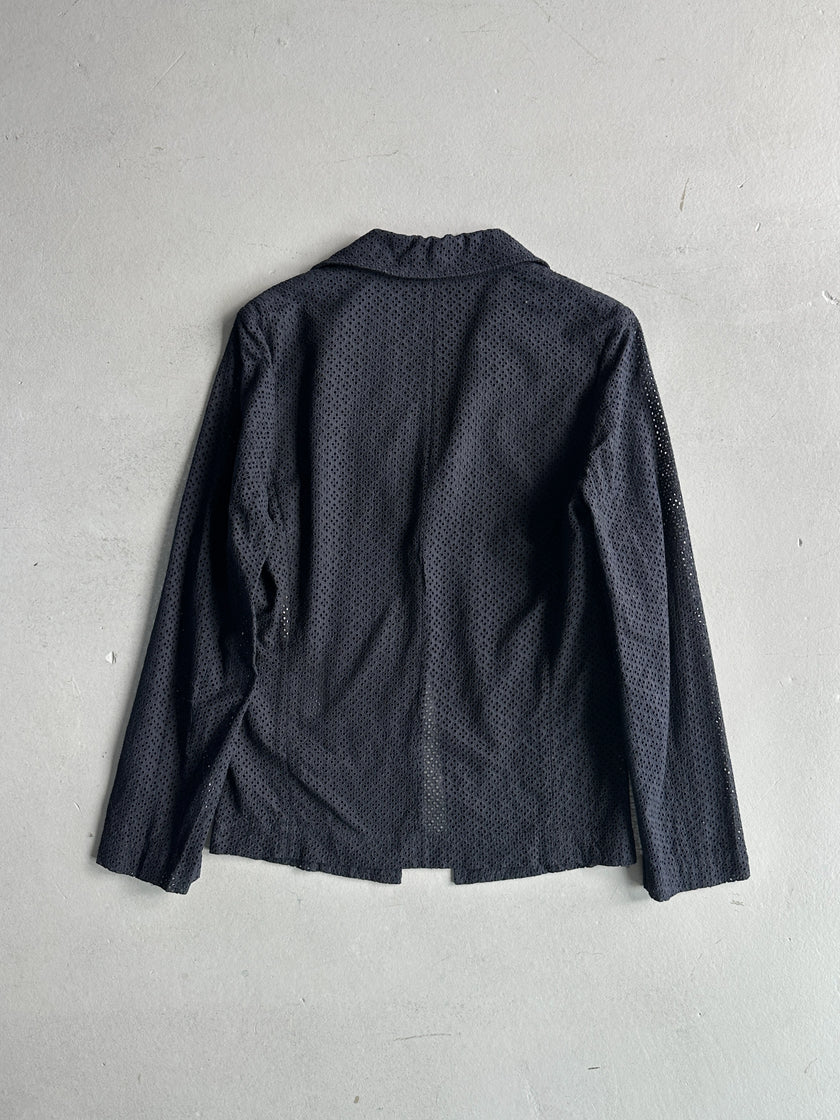 COMME DES GARÇONS TRICOT - 1990s LACE BLAZER