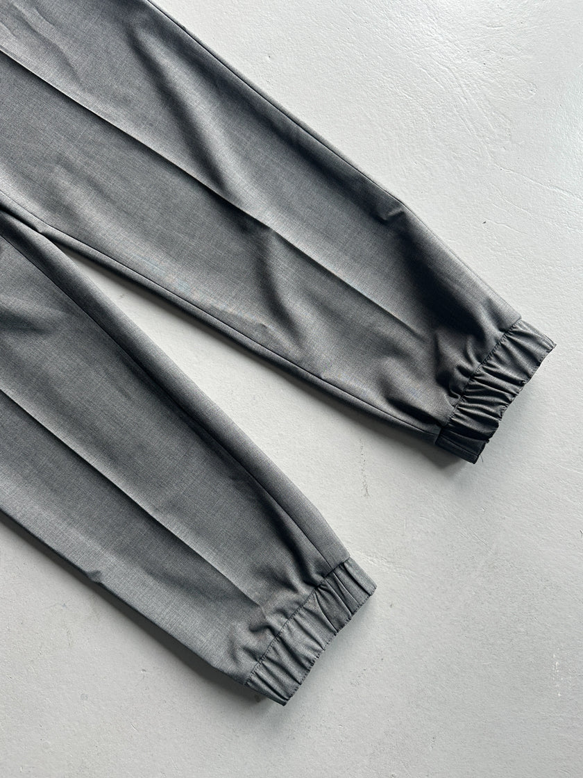 KENZO - 2000s TAILORED TROUSERS WITH ELASTICATED ANKLES