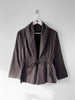 PLEIN SUD - 1990s EXAGGERATED SHAWL COLLAR JACKET