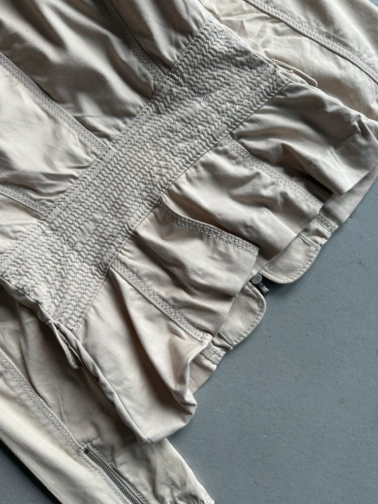 ARMANI EXCHANGE - 1990s TWO WAY ZIP LIGHT JACKET