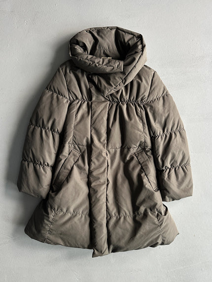 PLANTATION ISSEY MIYAKE - 1990s HIGH COLLAR OVERSIZED PUFFER JACKET