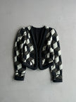MAHARISHI - 2000s STRUCTURED QUILTED CARDIGAN