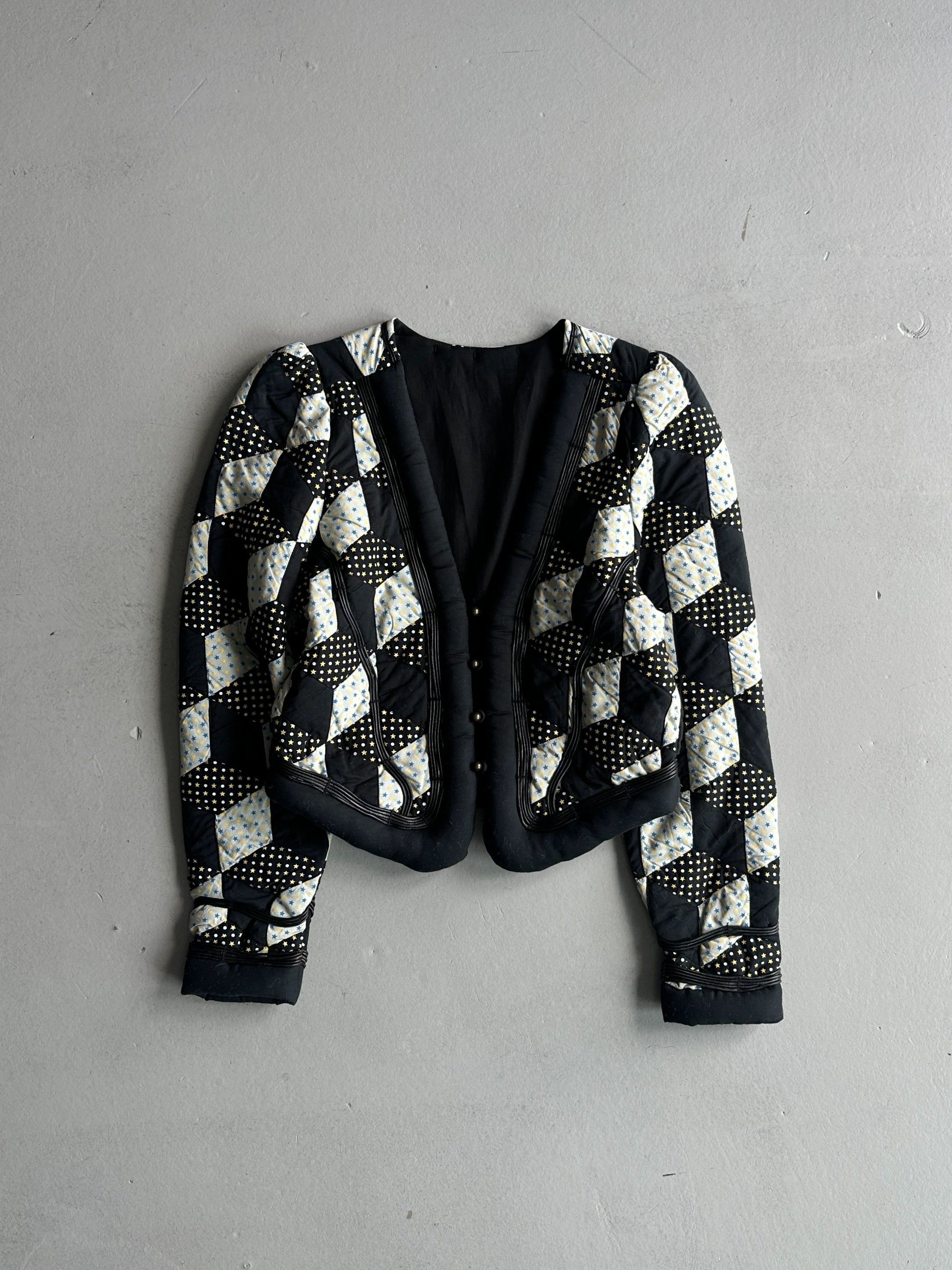 MAHARISHI - 2000s STRUCTURED QUILTED CARDIGAN
