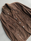 ICEBERG - early 2000s CORDUROY MULTI POCKET JACKET