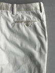DOLCE & GABBANA - early 2000s STRAIGHT FIT TROUSERS WITH SILK BAND AT WAIST