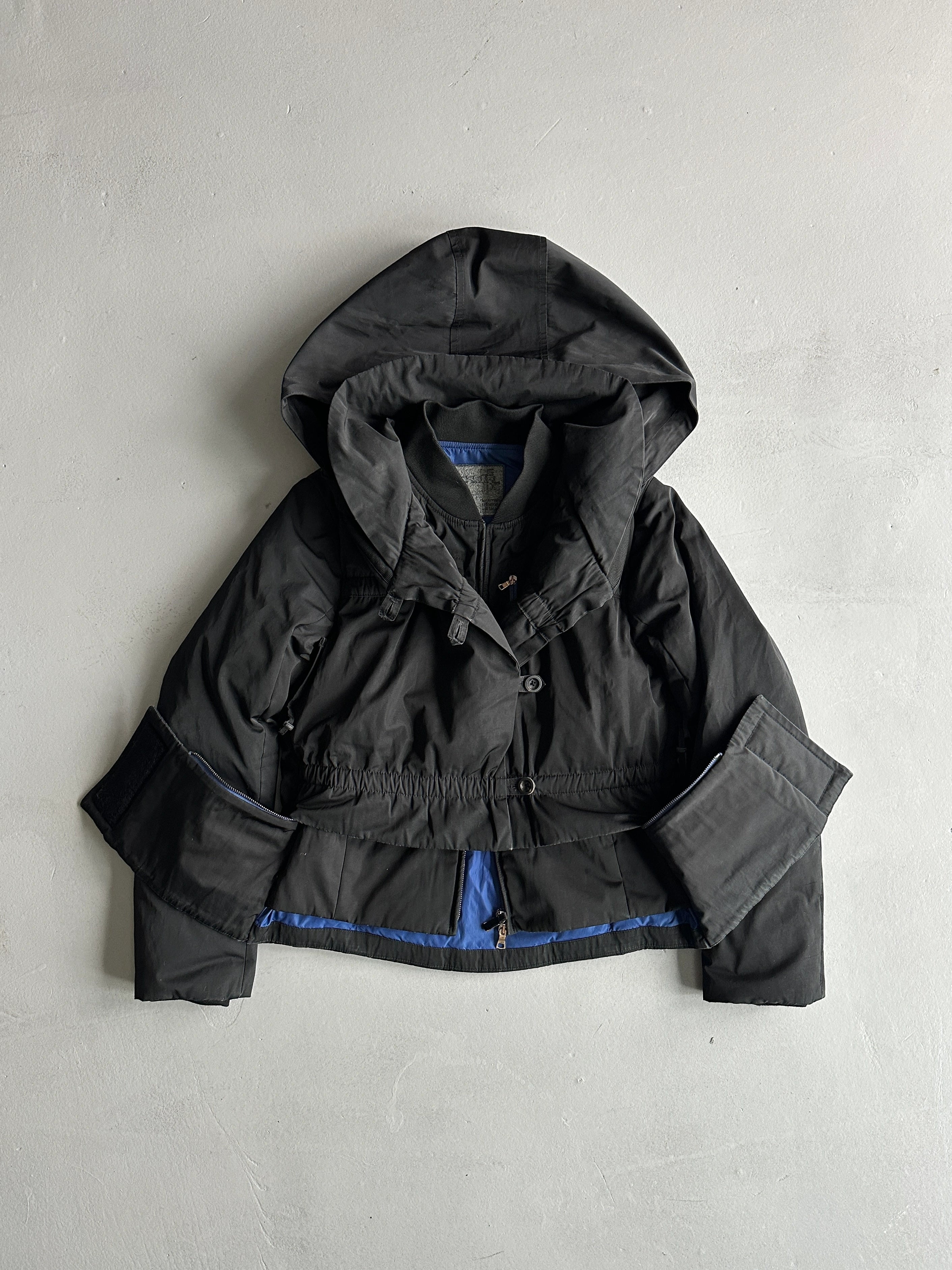 MARITHÉ + FRANÇOIS GIRBAUD - A/W 2013 HOODED PARACHUTE PUFFER JACKET